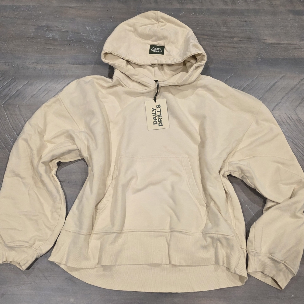 Daily Drills Hoodie XS/S Cream Hoodie